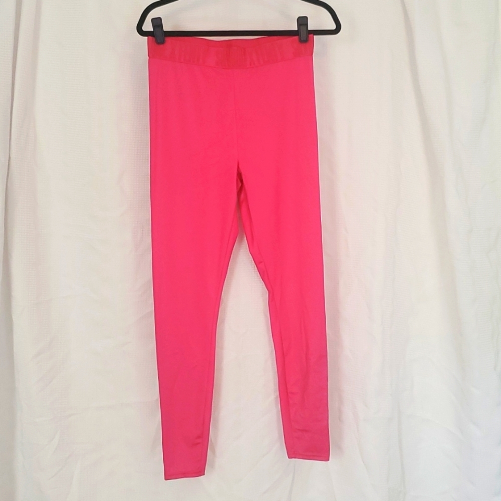 SAVAGE X FENTY Forever Savage Leggings Hot Pink - Size Large - EUC